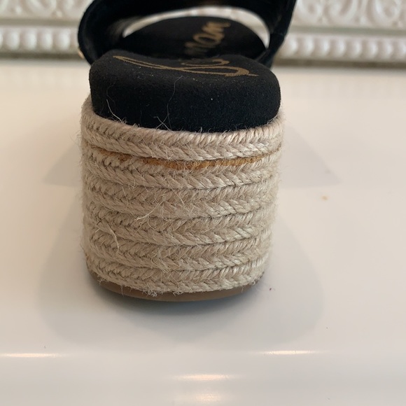 Sam Edelman Weslee Suede PlatformEspadrille Slides - Picture 10 of 13